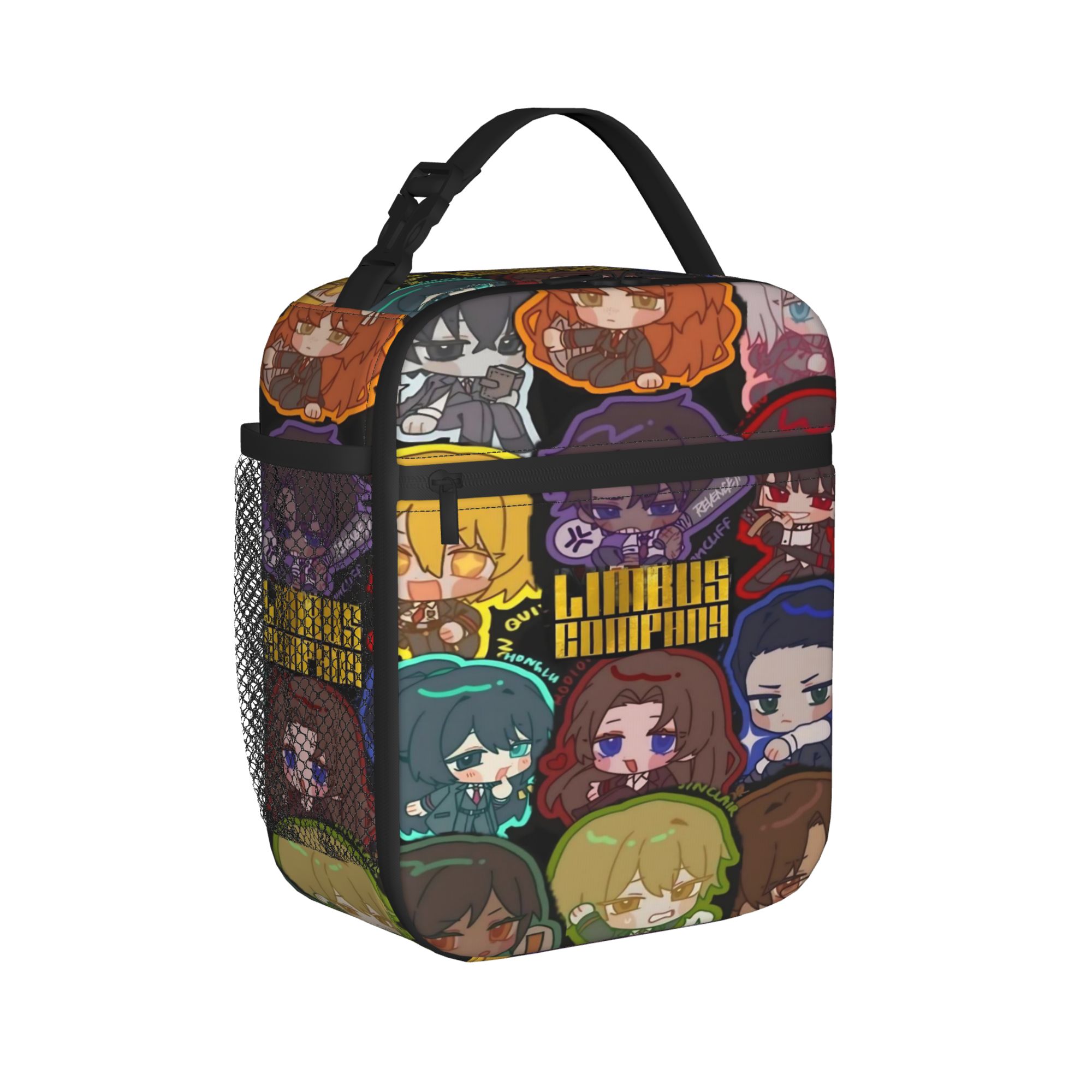 Travel Accessories Company - กระเป๋าใส่อาหารกลางวันแบบมีฉนวนกันความร้อน Limbus Company Games Accessories กล่องใส่อาหารกลางวัน