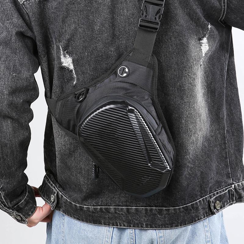 Travel Accessories Hip Belt - กระเป๋าคาดข้างมอเตอร์ไซค์ EVA กันน้ำ พร้อมเข็มขัดคาดเอวสำหรับเดินทาง ท่องเที่ยวกลางแจ้ง อุปกรณ์เสริมสำหรับการผจญภัย