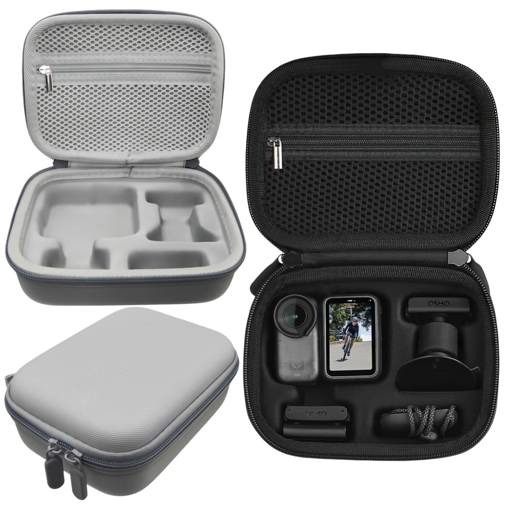 Camera Bag Travel - กระเป๋าเก็บอุปกรณ์สำหรับ DJI OSMO Nano กระเป๋าเดินทางป้องกันแบบ PU
