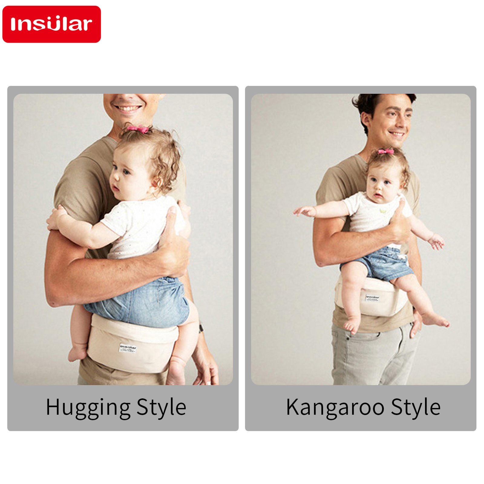 Travel Accessories For 1 Year Old - เก้าอี้อุ้มกระเป๋าอุ้มเด็กสำหรับเด็กแรกเกิด, เก้าอี้สตูลอุ้มสายรัดทารกวางเข็มขัดกระเป๋าเป้สะพายหลังฮิปซีทอุปกรณ์เดินทางที่บ้าน