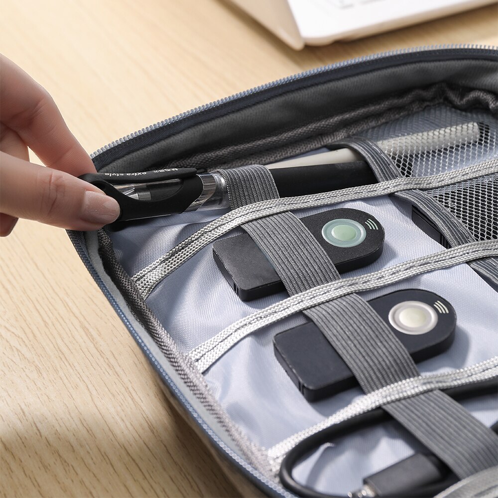 กระเป๋าเก็บสายเคเบิลกันน้ำอุปก - Travel Accessories Tech บทวิจารณ์และราคา