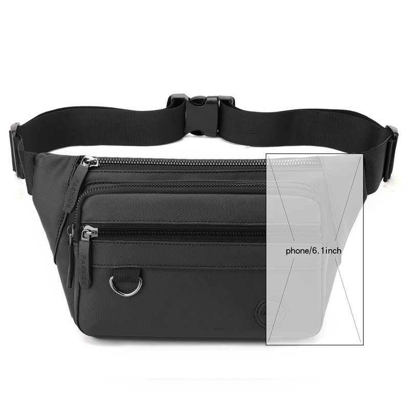 U nisexกันน้ําเอวกระเป๋าแพ็คชา - Travel Accessories Tech บทวิจารณ์และราคา