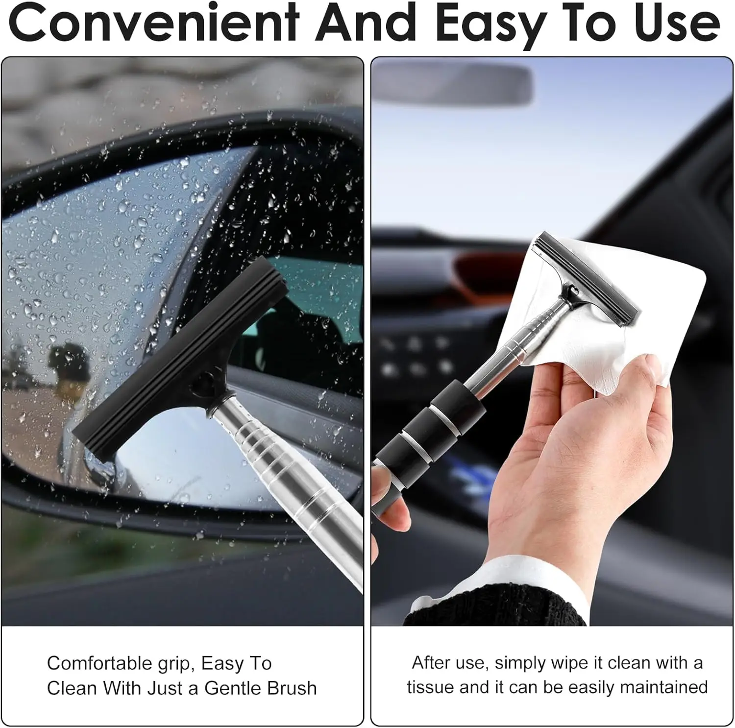 ที่ปัดน้ำฝนกระจกมองหลังแบบพับเ - Travel Accessories In Car บทวิจารณ์และราคา