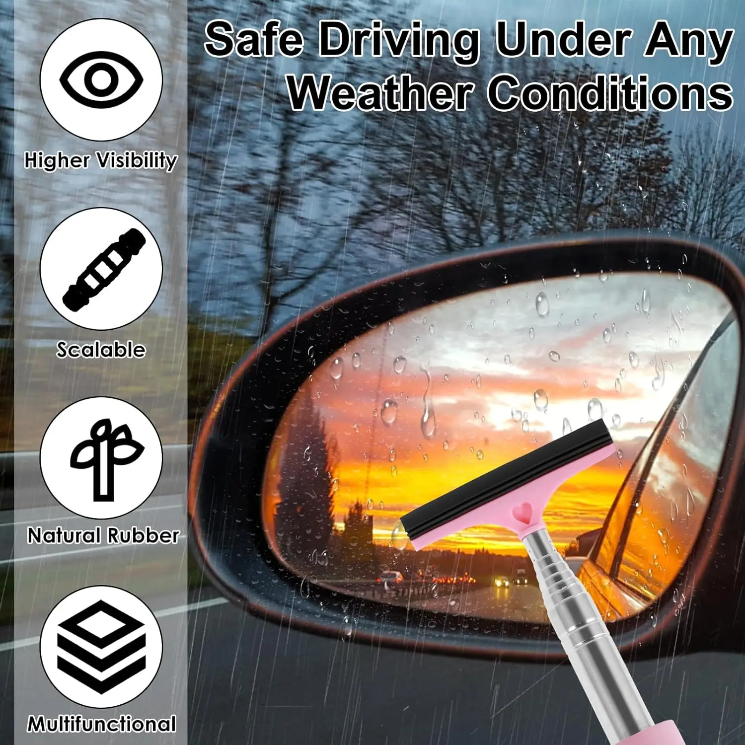 ที่ปัดน้ำฝนกระจกมองหลังแบบพับเ - Travel Accessories In Car บทวิจารณ์และราคา