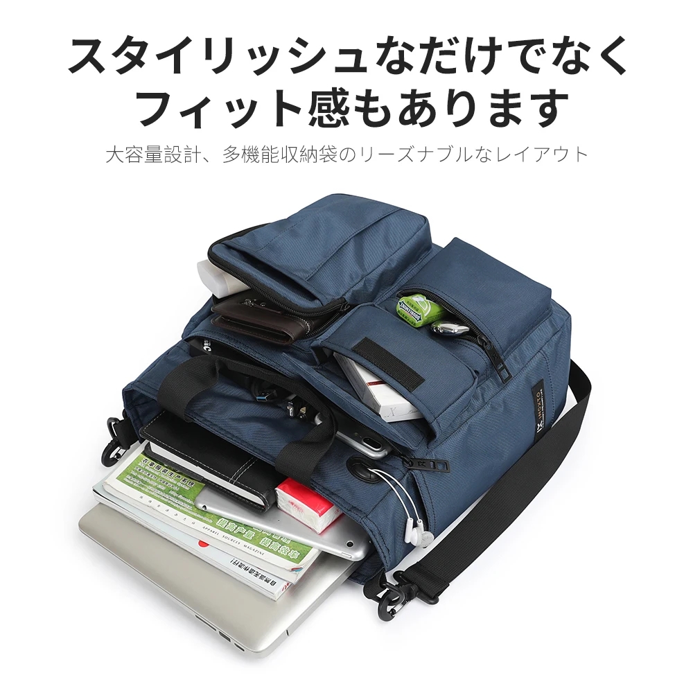 กระเป๋าพร้อมรูหูฟังแมสเซ็นเจอร - Travel Accessories Tech บทวิจารณ์และราคา