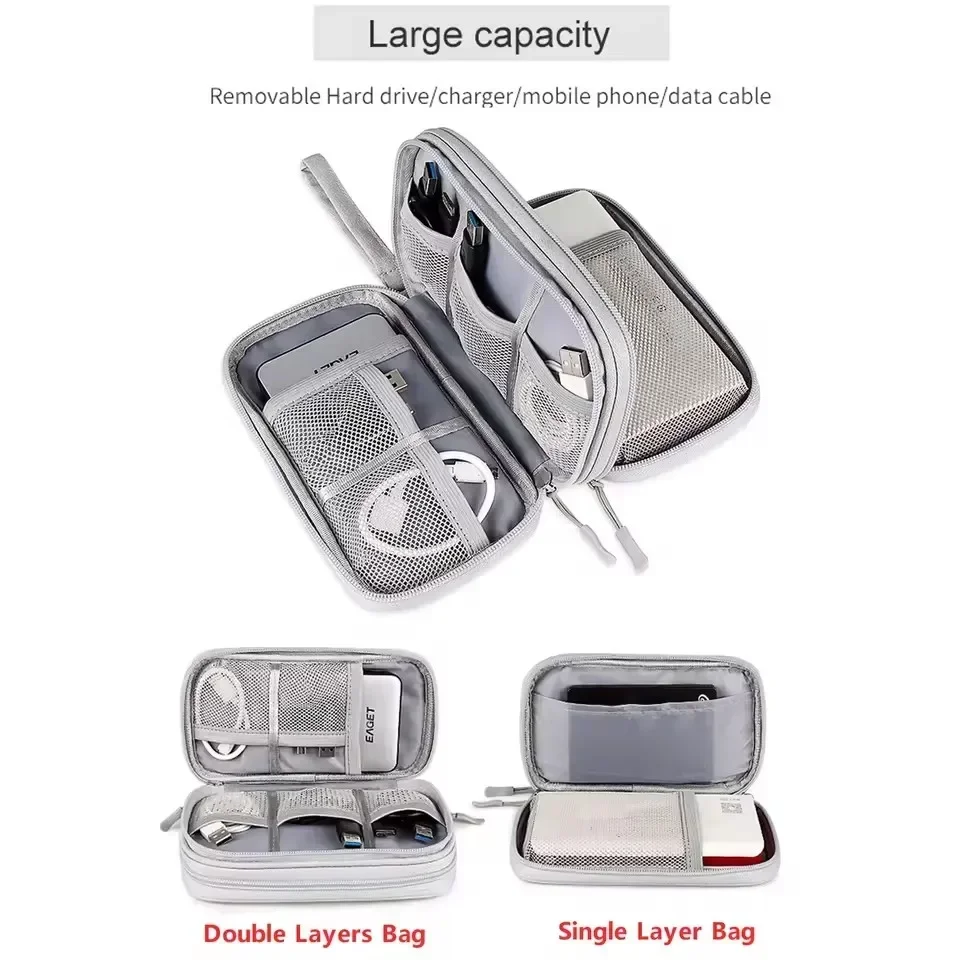 กระเป๋าใส่สายเคเบิลแบบพกพา กระ - Travel Accessories Tech บทวิจารณ์และราคา