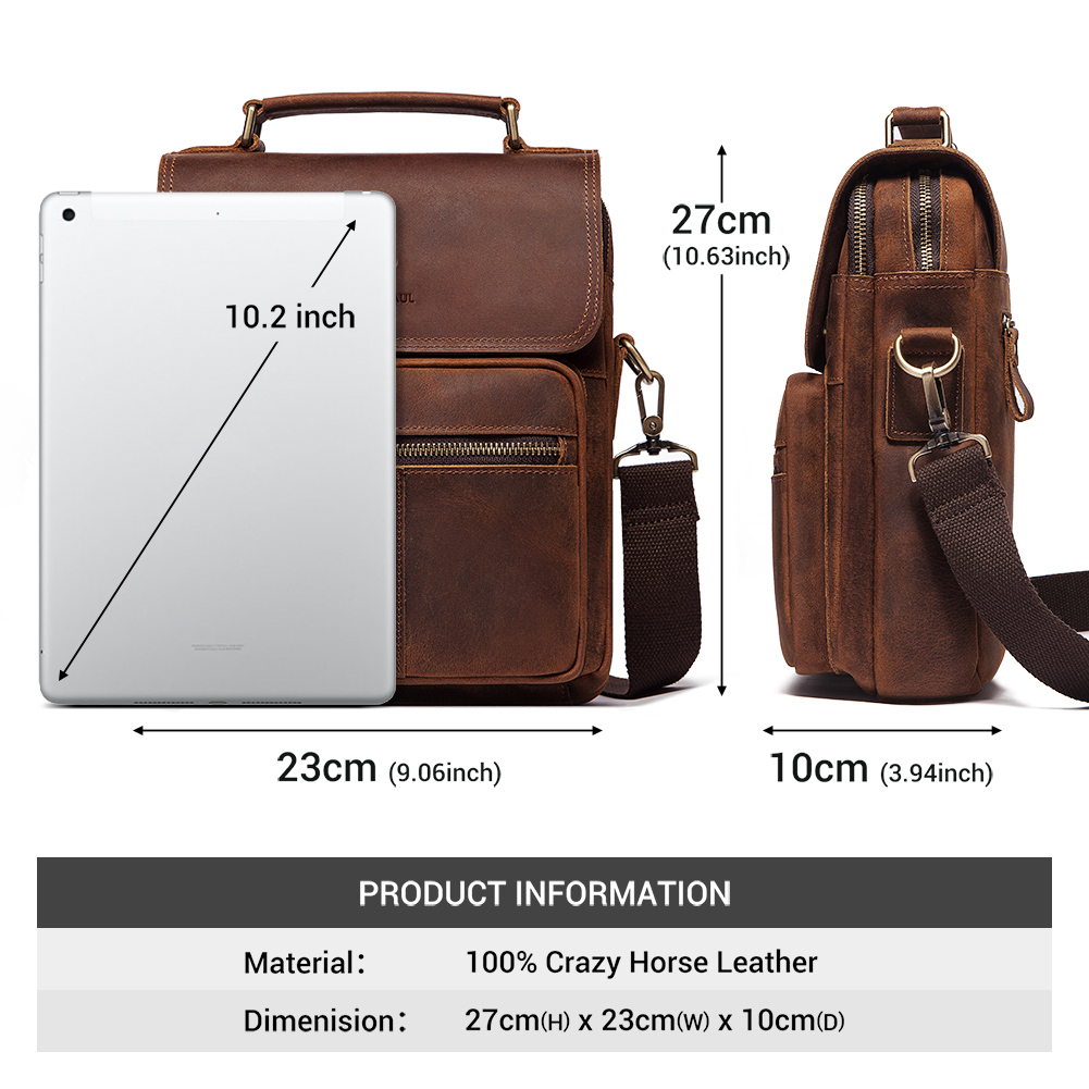 HUMERPAUL ของแท้หนังผู้ชายกระเ - Travel Accessories Tech บทวิจารณ์และราคา