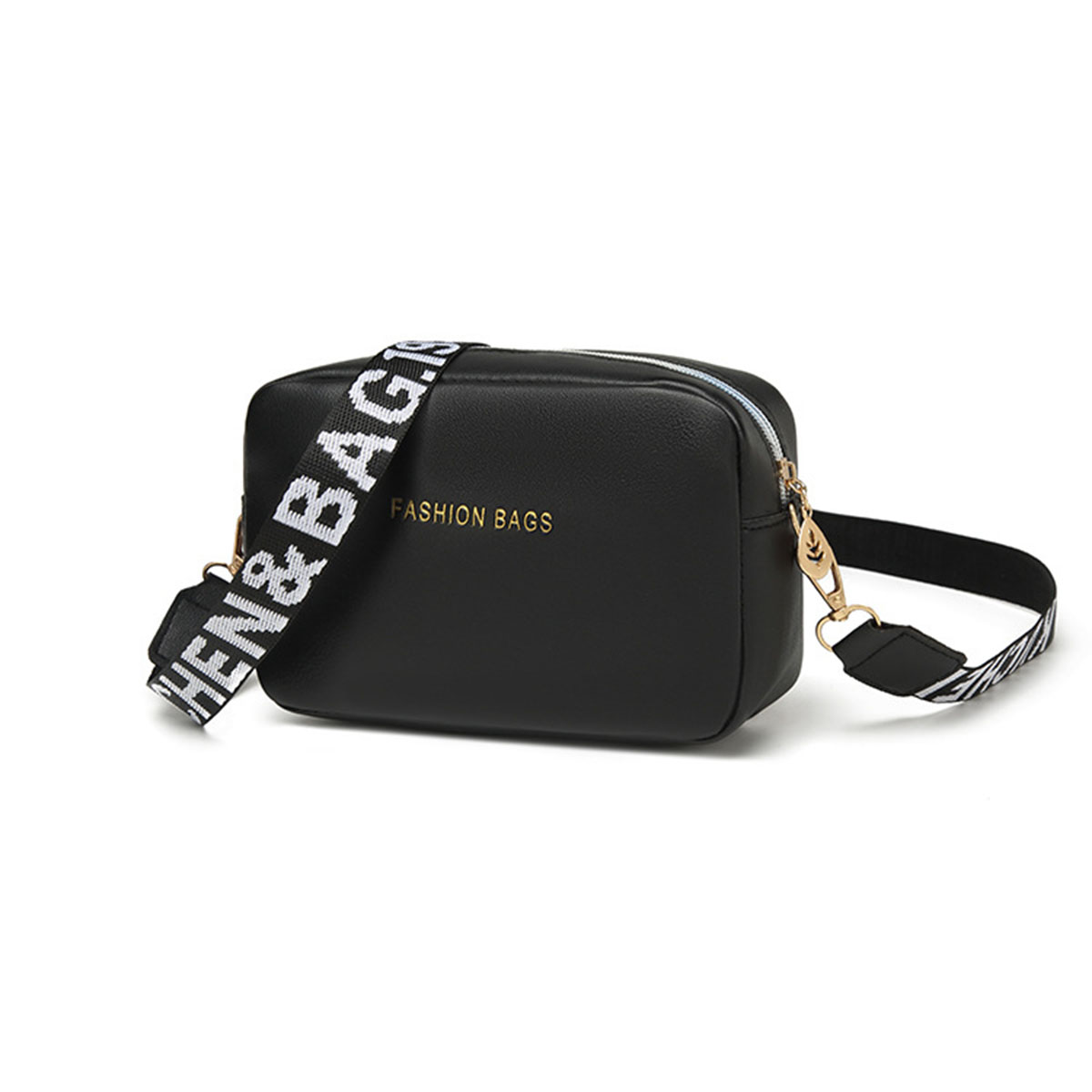 กระเป๋าสะพายข้างหนัง PU สีดำสำ - Camera Bag Travel บทวิจารณ์และราคา