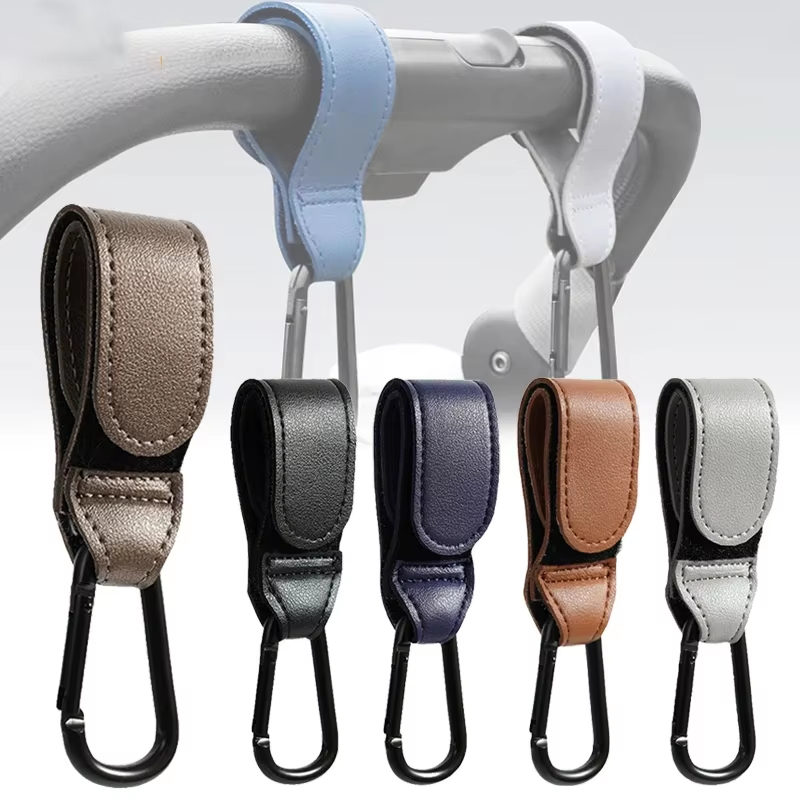 ตะขอเกี่ยวรถเข็นเด็กแบบหนัง 2  - Travel Accessories For 1 Year Old บทวิจารณ์และราคา