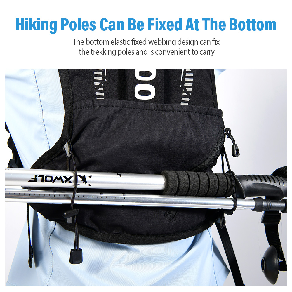 เสื้อกั๊กวิ่งเทรลแบบมีกระเป๋าเ - Hydration Pack Backpack บทวิจารณ์และราคา