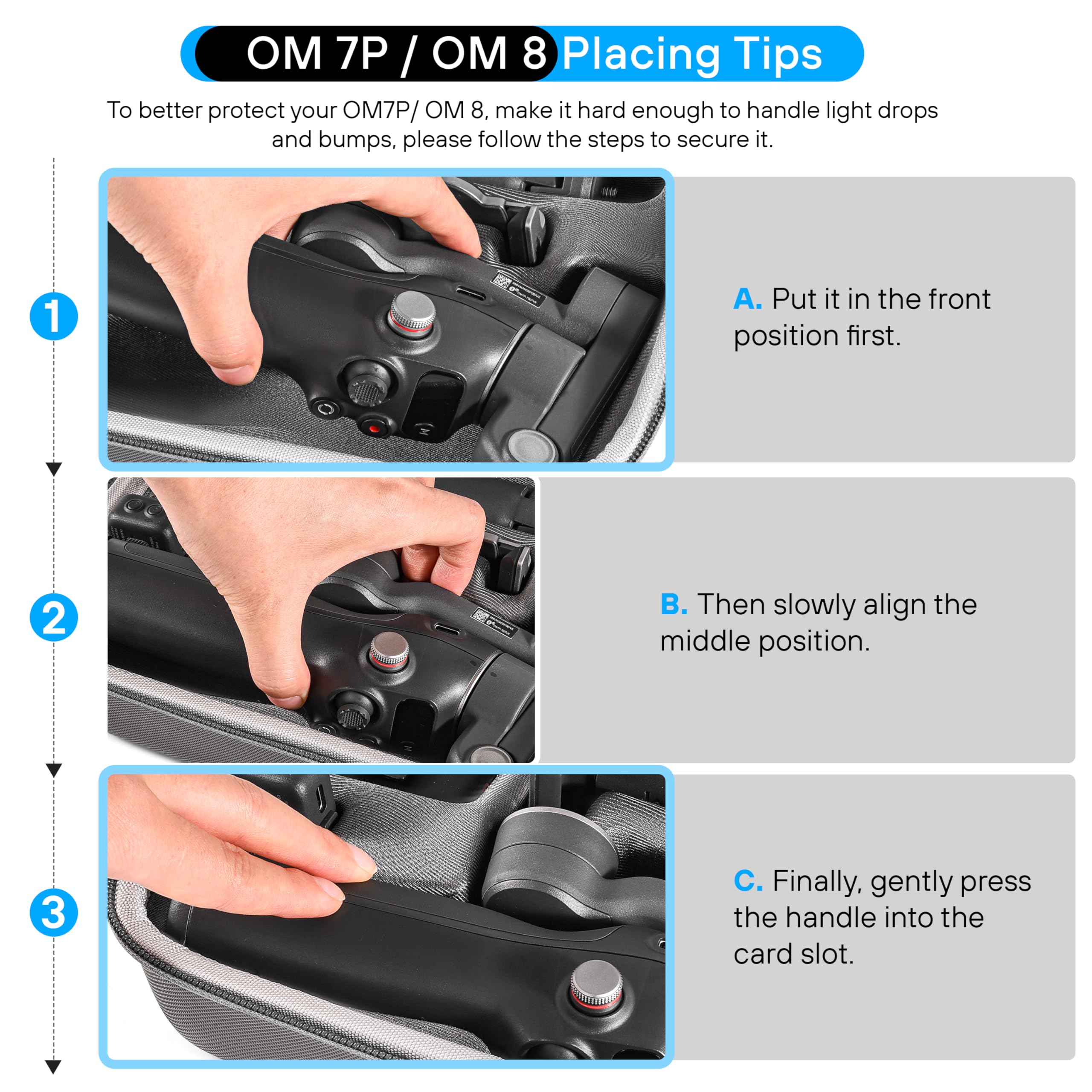 กระเป๋าเก็บของสำหรับ DJI Osmo  - Camera Bag Travel บทวิจารณ์และราคา