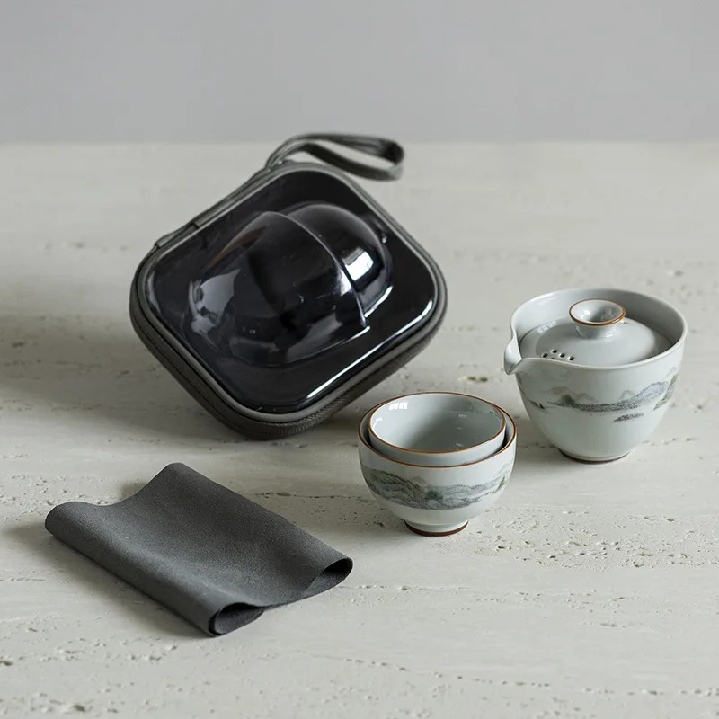 ชุดชงชาแบบพกพา Shanshui One Po - Travel Accessories Company บทวิจารณ์และราคา