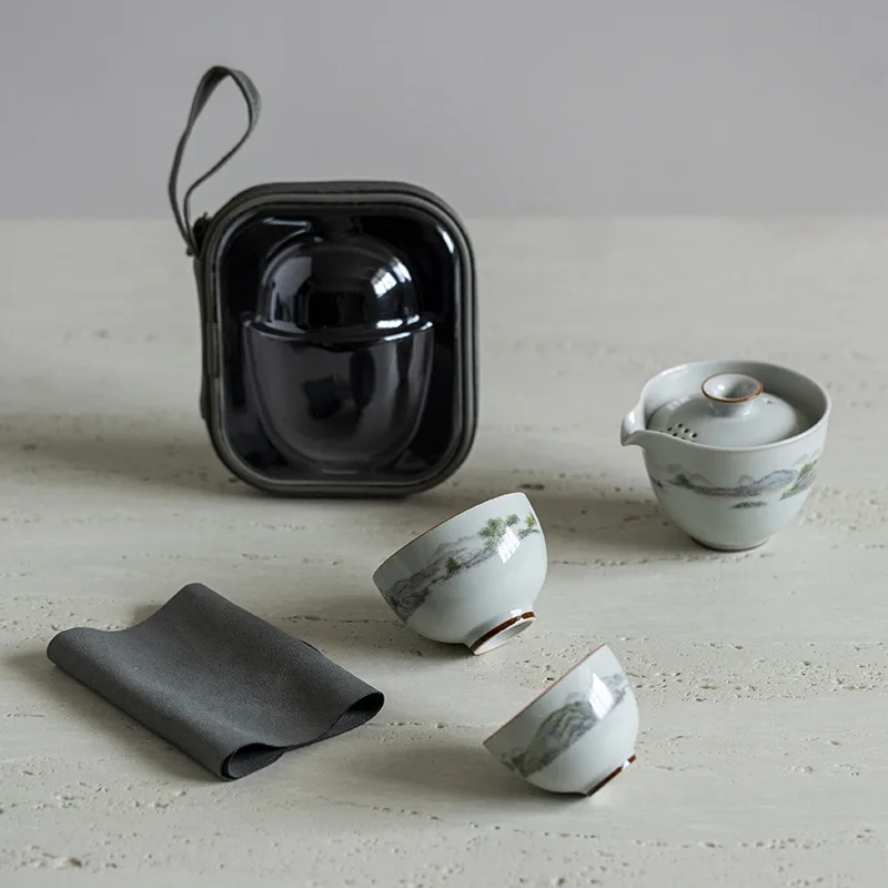 ชุดชงชาแบบพกพา Shanshui One Po - Travel Accessories Company บทวิจารณ์และราคา
