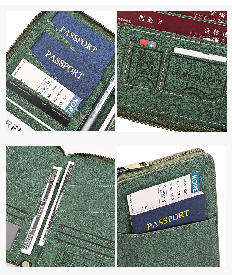 กระเป๋าใส่พาสปอร์ตป้องกัน RFID - Travel Accessories Rfid บทวิจารณ์และราคา